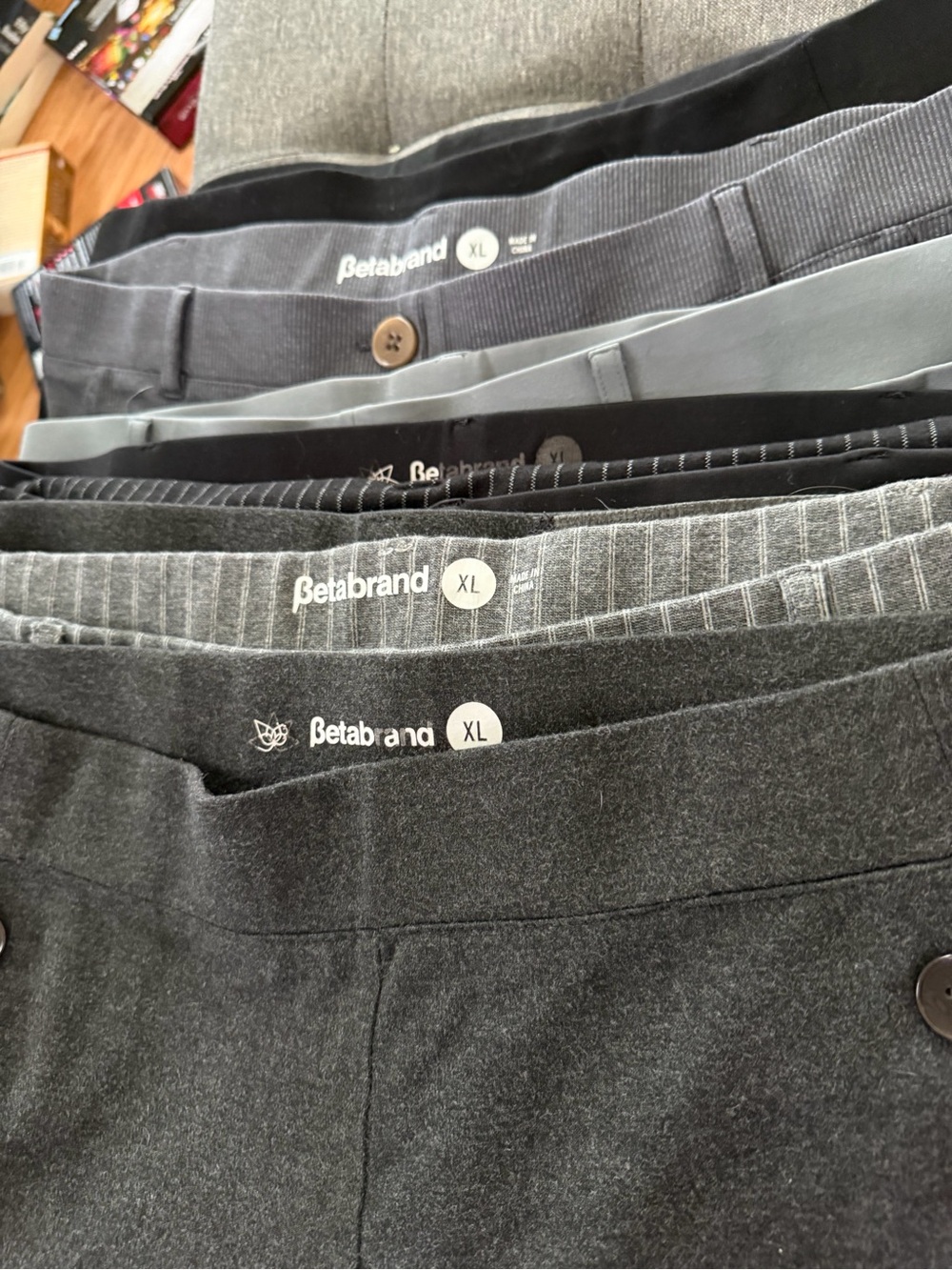 Betabrand stretch yoga pants mix and match